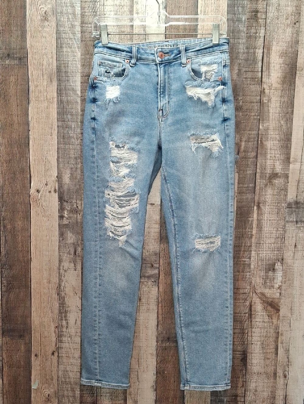 Women's American Eagle Mom Jean Jeans Size 2 Straight Leg